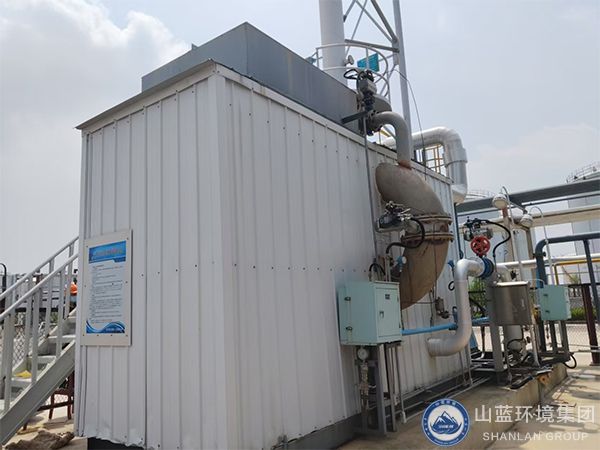山东东营某化工公司废气处理RCO设备